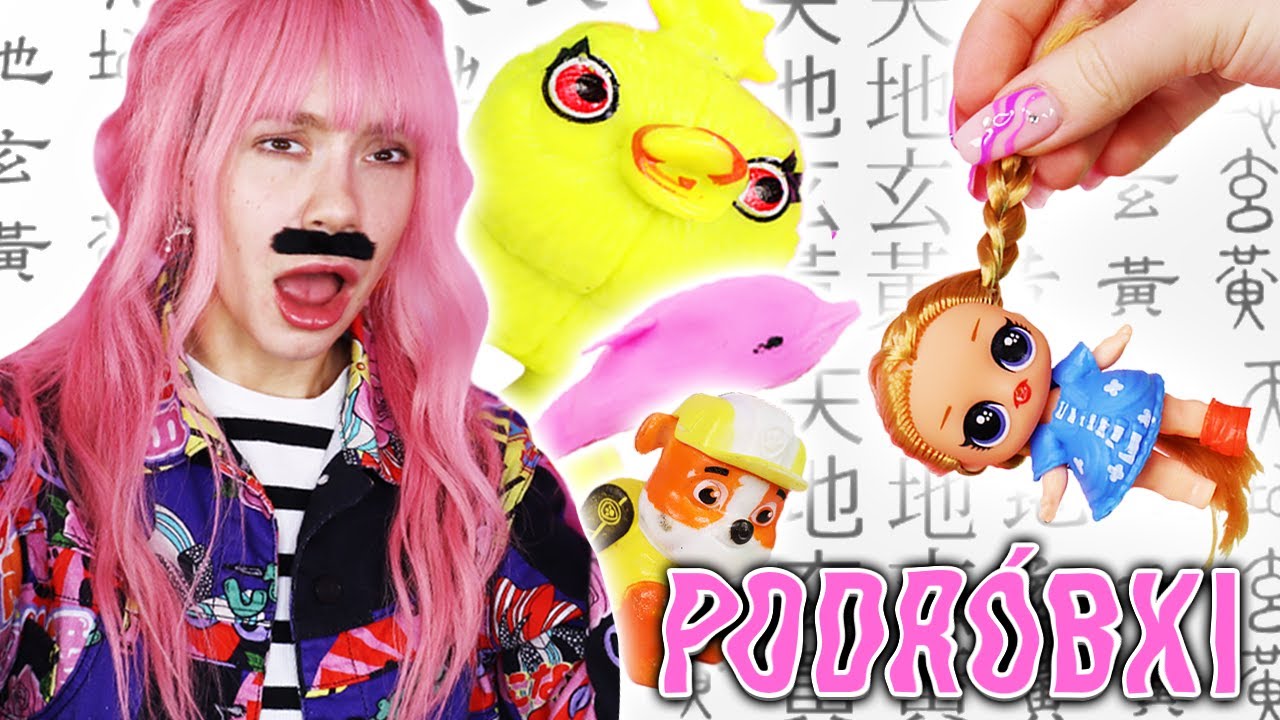 OKROPNE PODR&Oacute;BY Z CHIŃCZYKA 🤮 GNIOTKI, SQUISHY, NANANA Surprise
