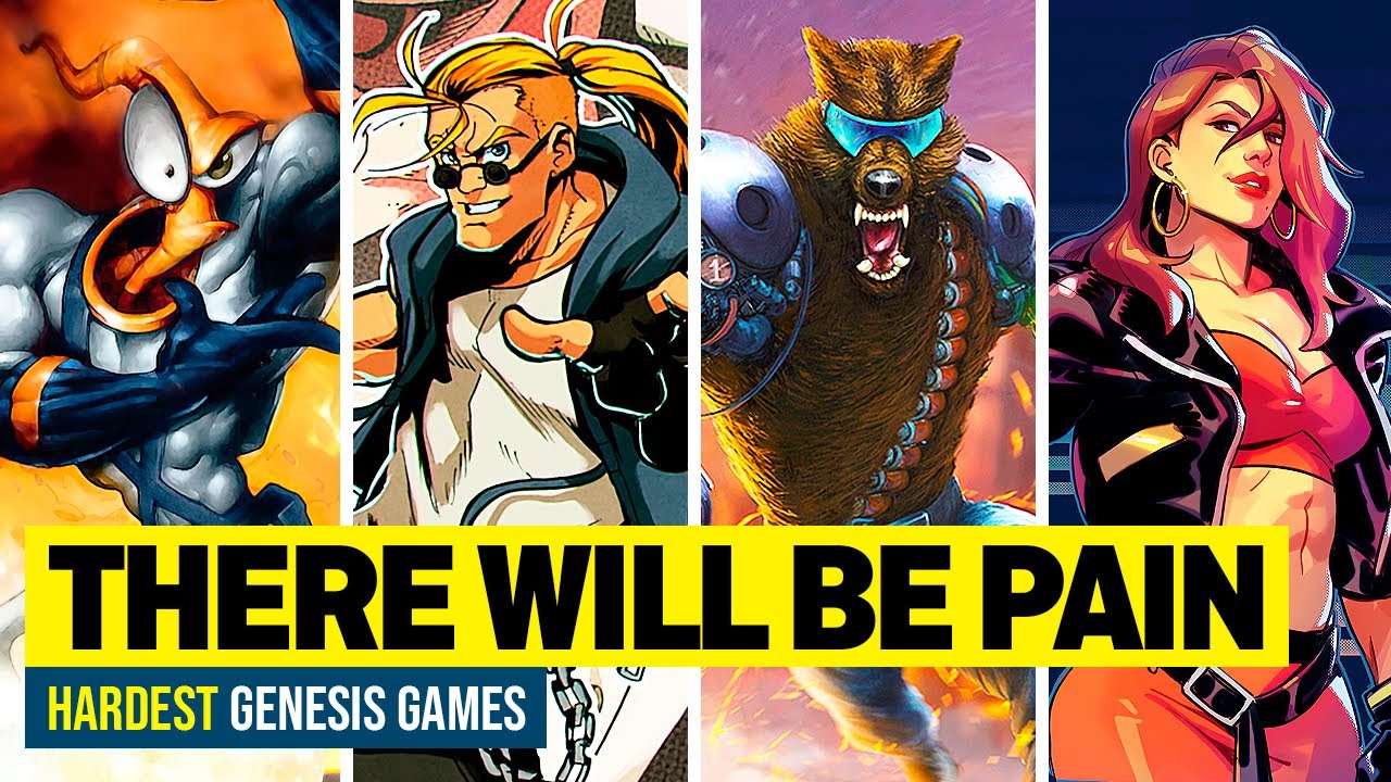 The 25 Most Insanely Hard Sega Genesis / Mega Drive Games