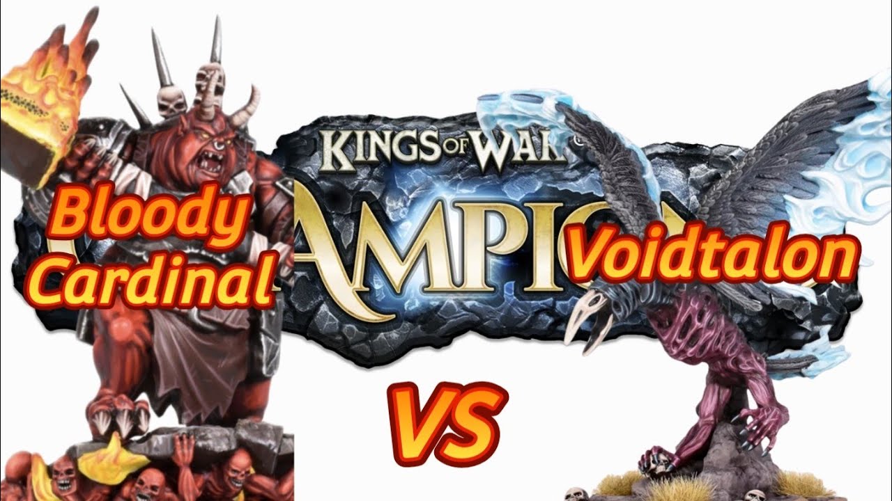 Kings of War Champions Battle | Abyss vs Voidtalon | #manticgames