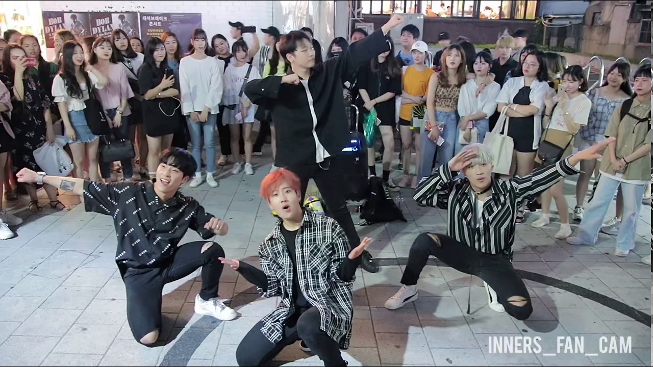 [innerS _ 이너스] 180706 효진, 유성, 태영, 태유 홍대공연 2차 / 방탄소년단 (BTS) - anpanman