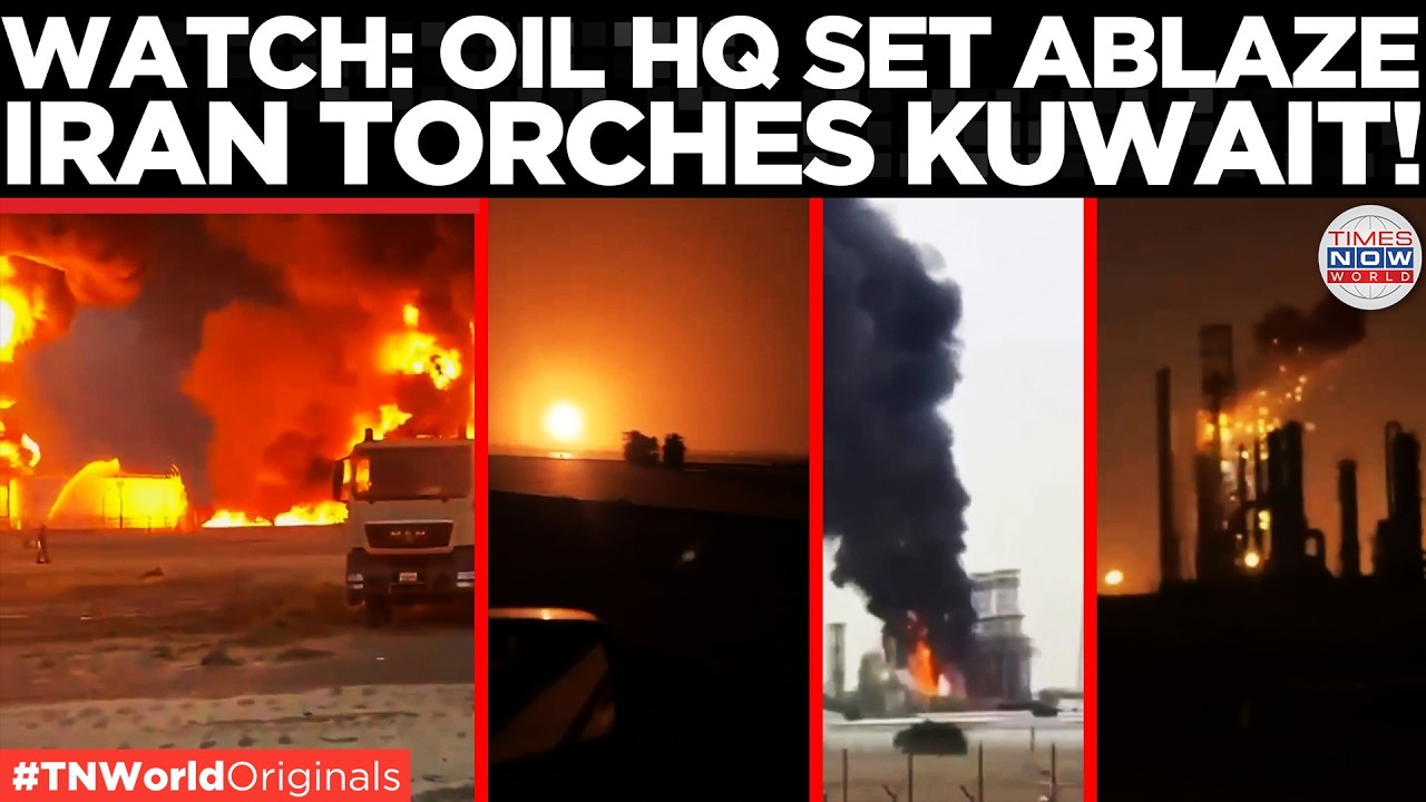IRAN STRIKES KUWAIT: Drone Hits Oil Ministry HQ As Gulf War Explodes Wider | US-Iran War
