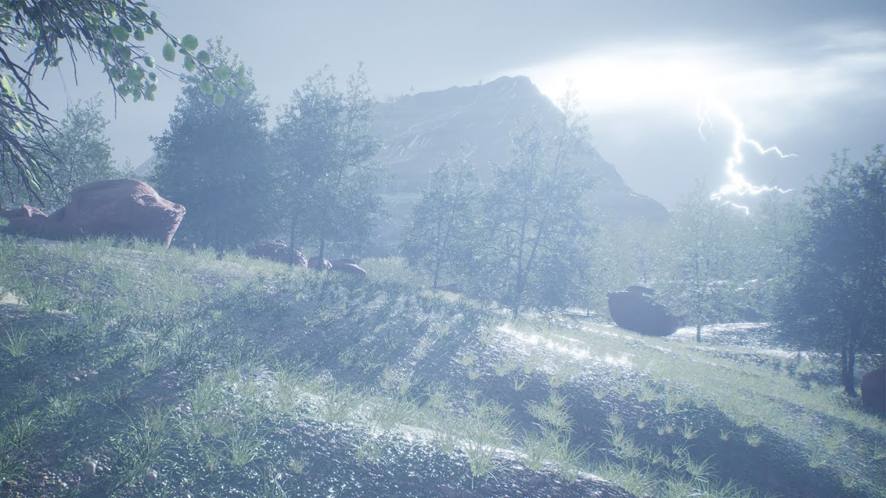 UE5 : ShaderWorld + Ultra Dynamic Sky + Weather | Tutorial Live (First 4 Minutes then playing)