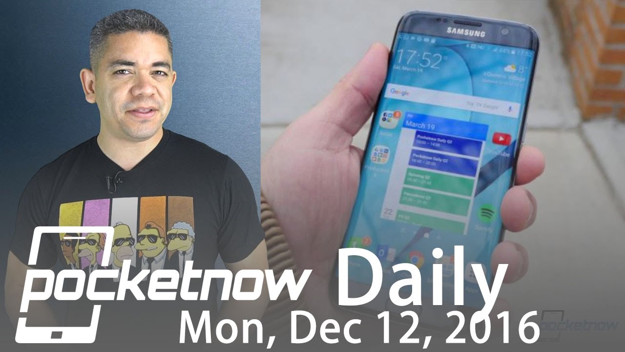 Samsung Galaxy S8 edge probability, Google Assistant on S7 & more - Pocketnow Daily