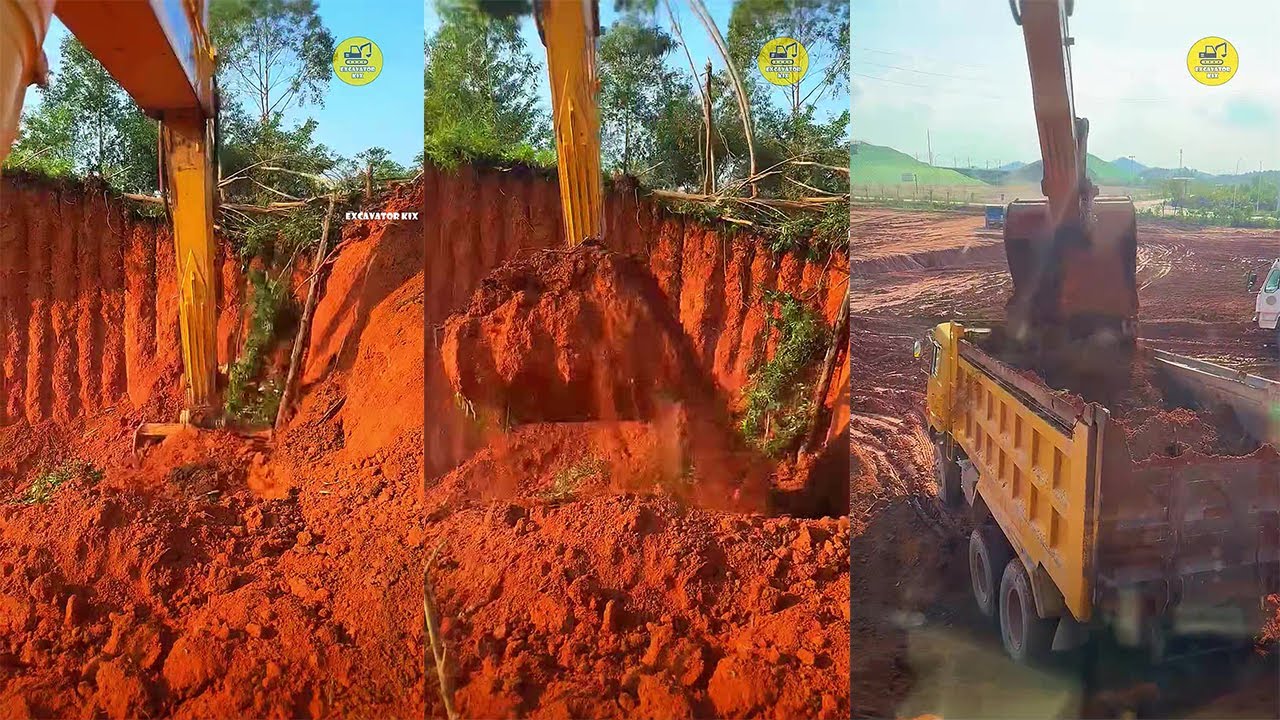How To Excavators Load Soil Onto Trucks Professionally P1577
