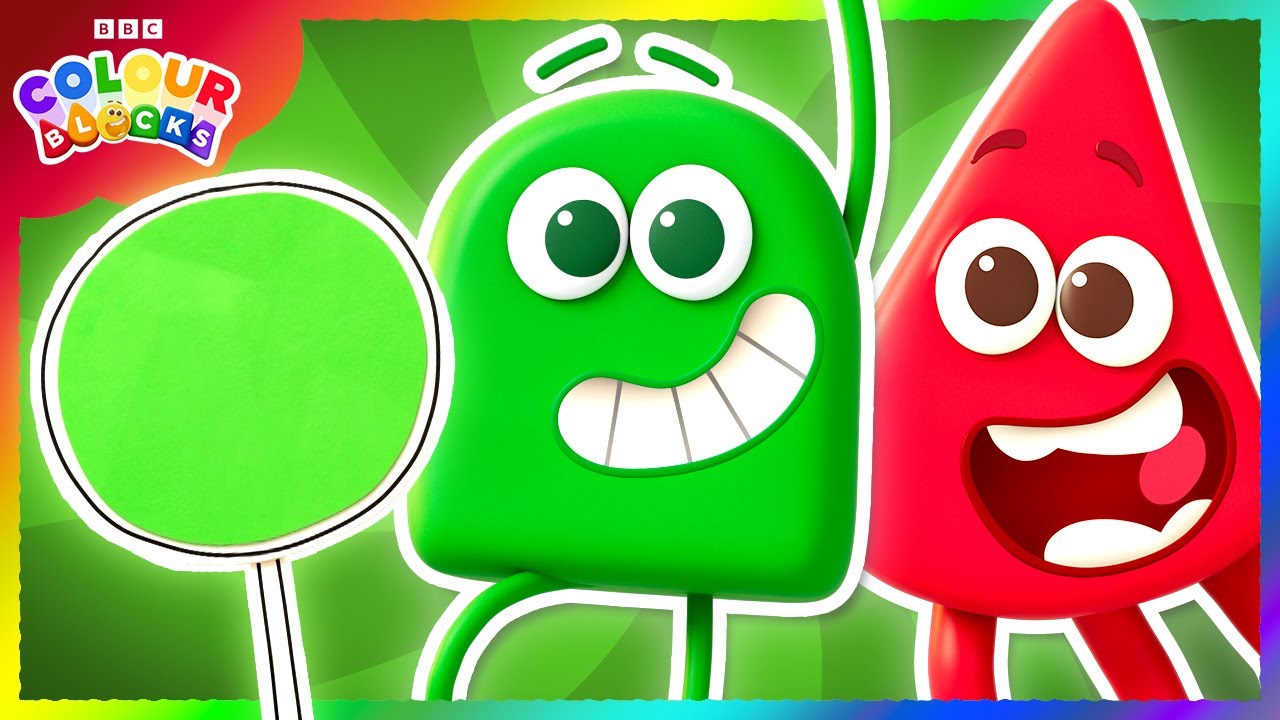 Green Means Go! | FULL EPISODE - S1 E7 | Learn Colours - Kids Cartoons | Colourblocks