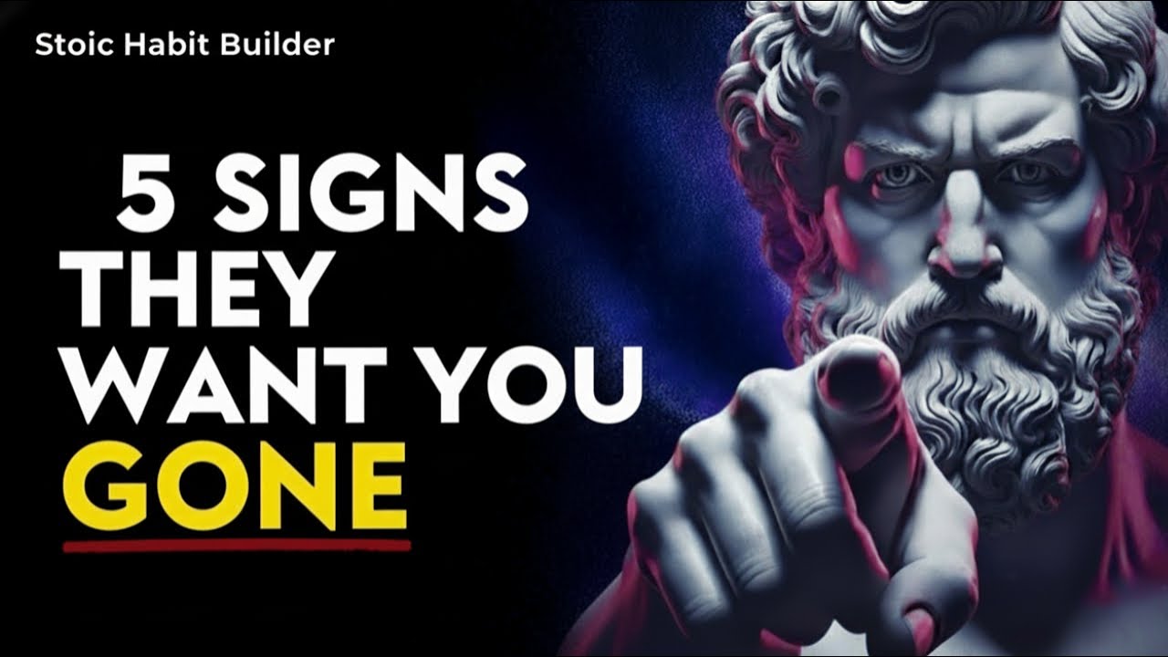 5 Chilling Signs Someone Secretly Wants You Gone (Not Just Hates You) | Stoic Philosophy