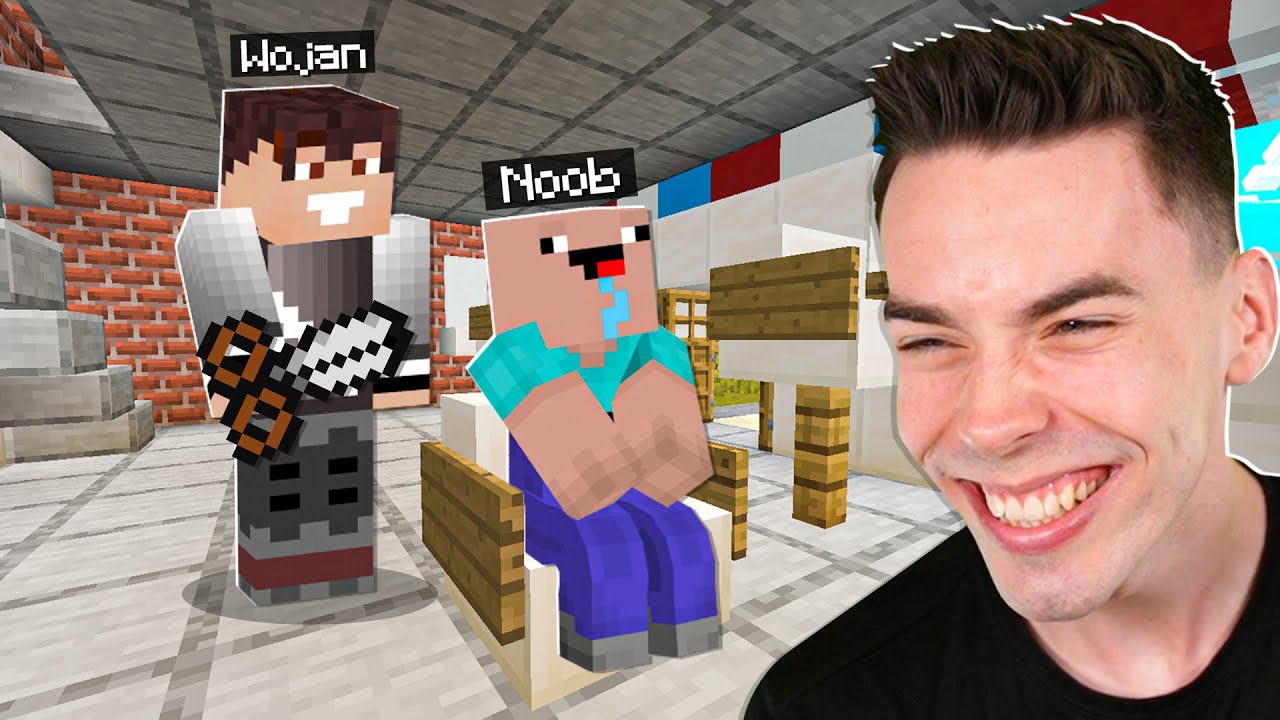 ZNOWU OGOLIŁEM NOOBA NA ŁYSO na WOJANOWICACH! 😂