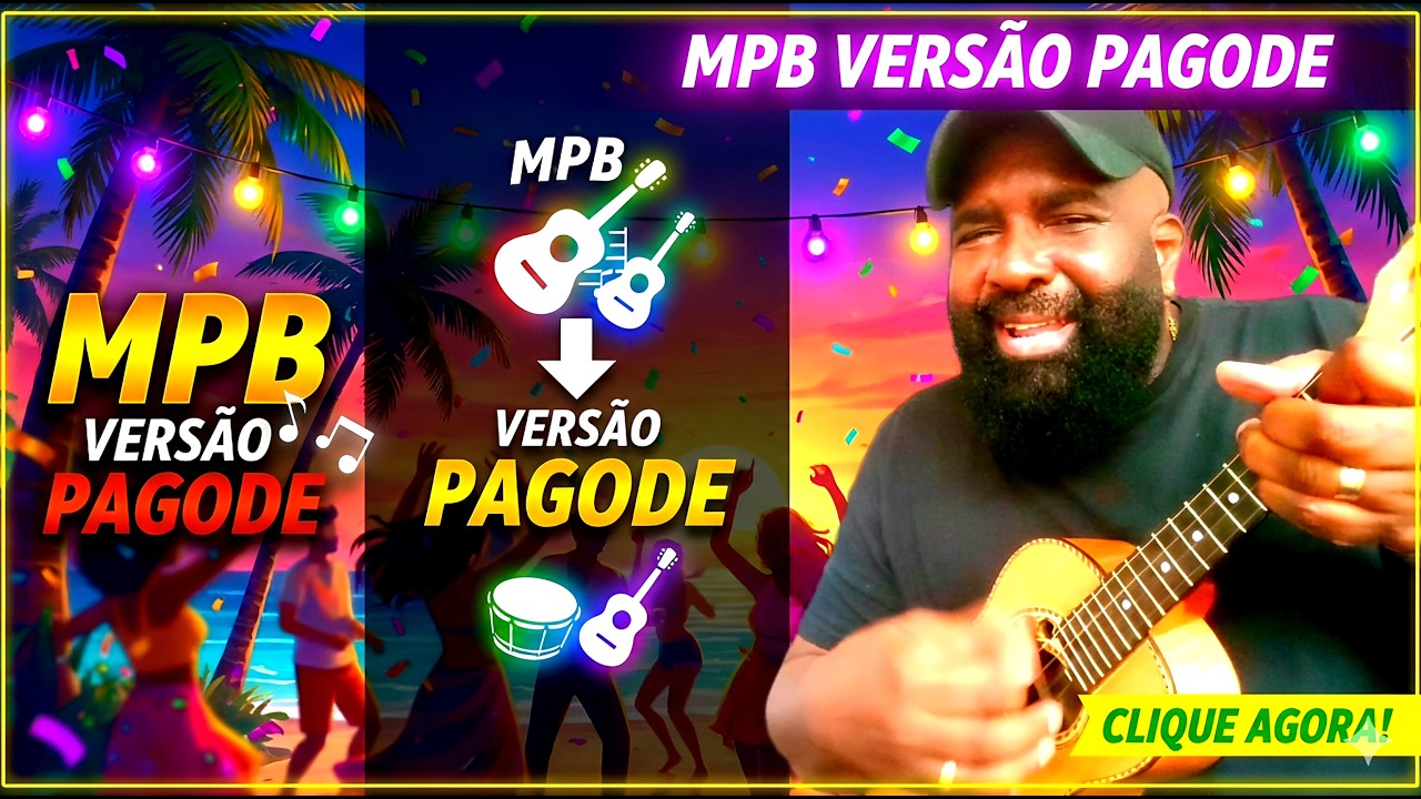🔥 MPB em Pagode no Cavaquinho | Casinha Branca, Solidão, Tim Maia + Cifras e Tutorial