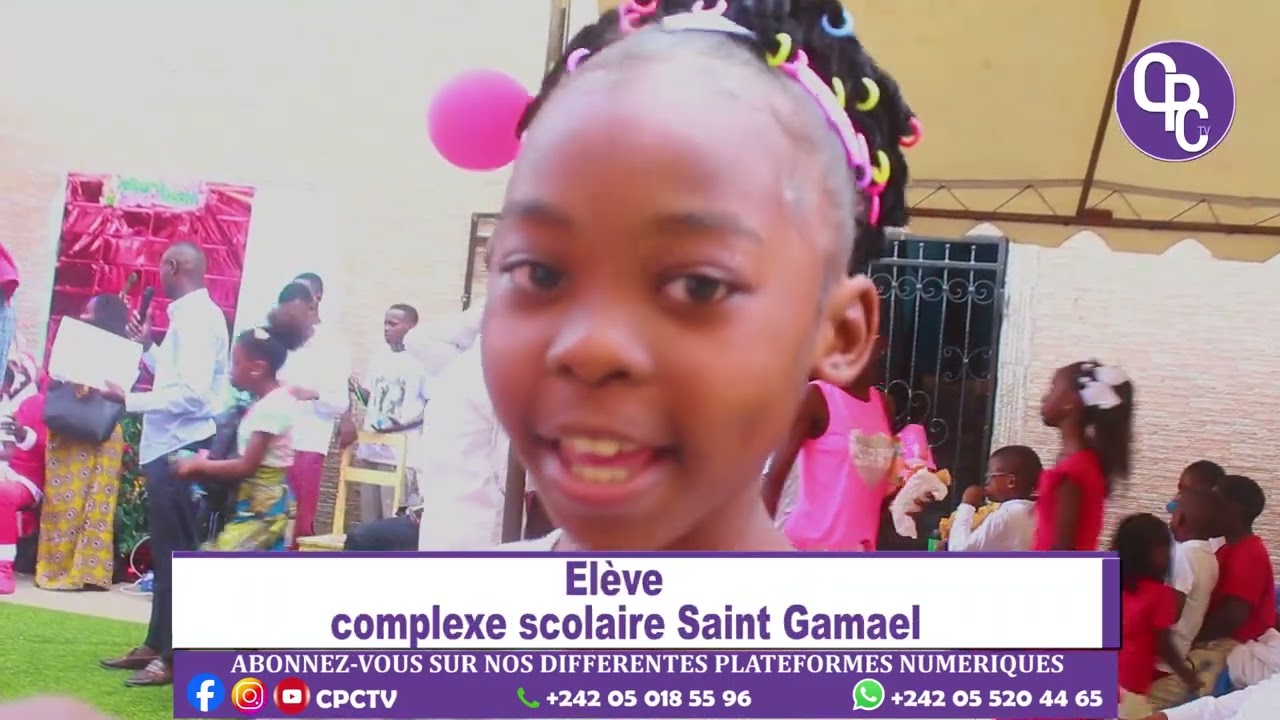 LE PÈRE NOËL AU COMPLEXE SCOLAIRE ST GAMAEL. 