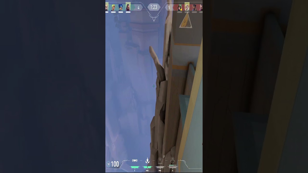 Strafe Jump on Abyss #valorant #valorantclips #gaming