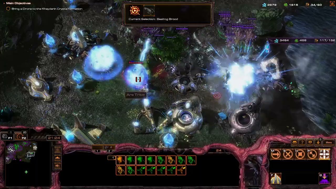 The Overmind and bros take over Aiur