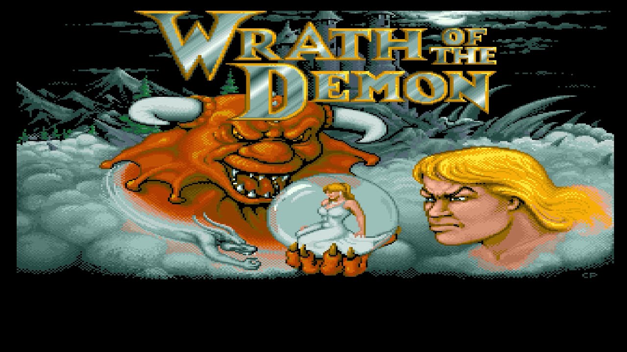 Wrath of the Demon - 1990 Readysoft - Full intro game on Amiga 500