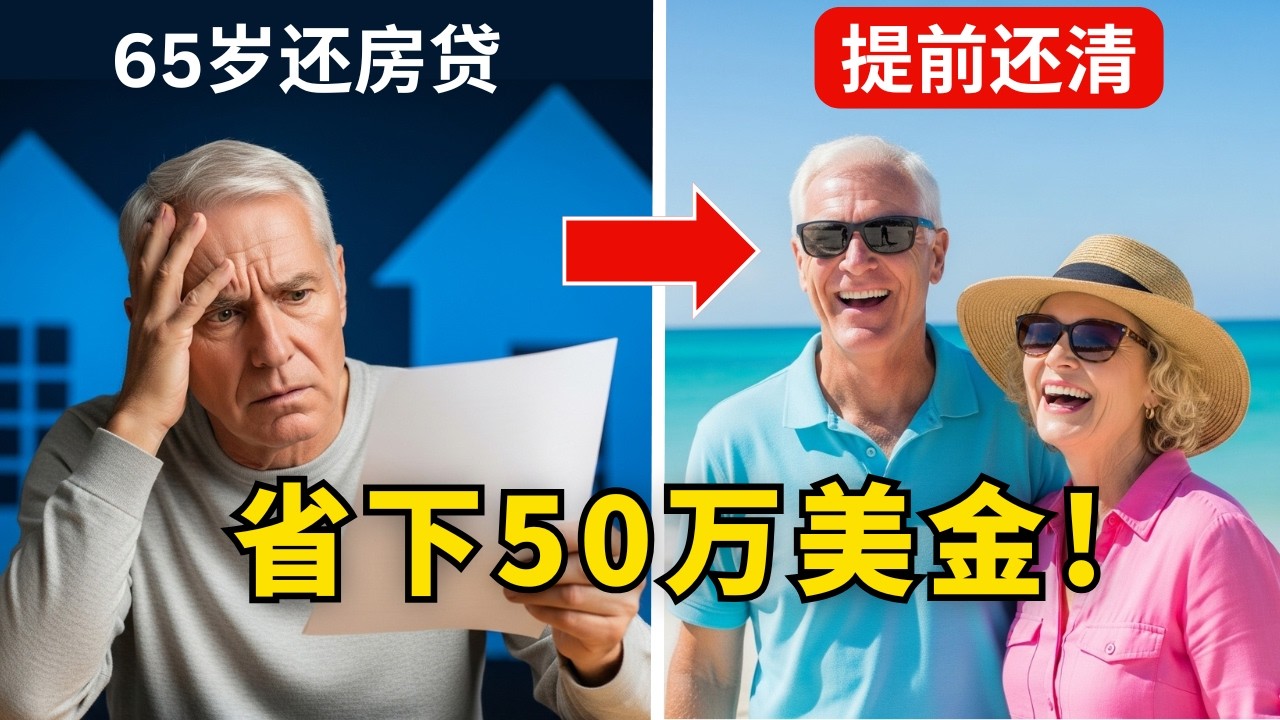 提前还房贷=送自己$50万奖金？99%的人不知道的轻松还贷秘诀！