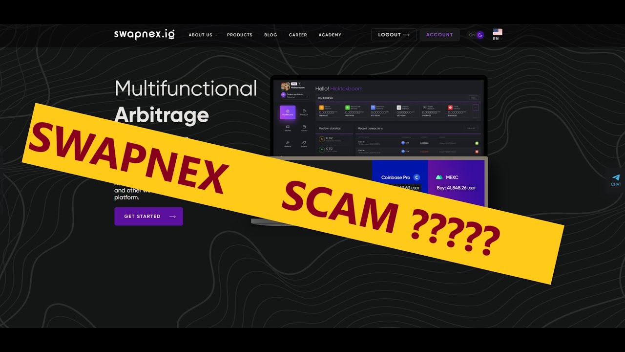 SWAPNEX     SCAM ?????