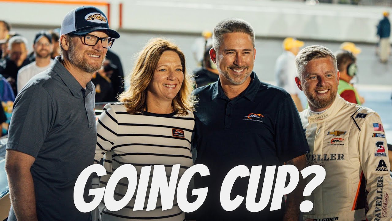 Why Aren't Kelley & Dale Earnhardt Jr NASCAR Cup Owners Yet? Kelley Explains.