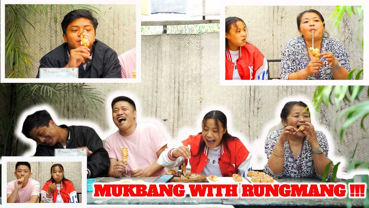 MUKBANG WITH RUNGMANG FT PRATIVA RANI DON !!!!
