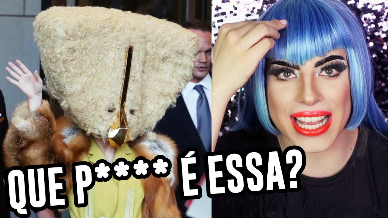 OS PIORES LOOKS DA CARREIRA DA LADY GAGA