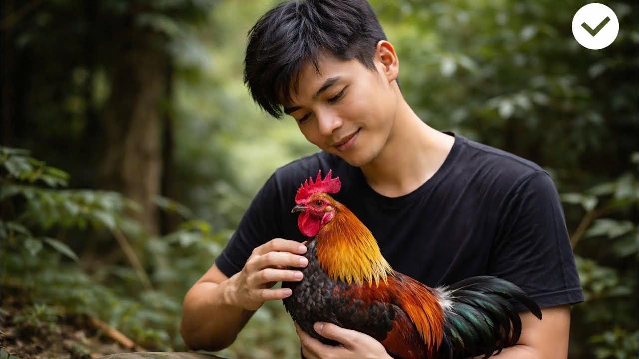 Cách thuần gà rừng mới về cả đàn một mẹ 5 con nha anh em 