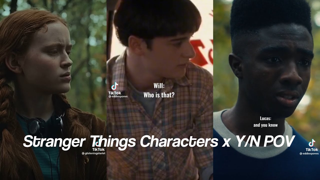 Stranger Things Characters x Y/N