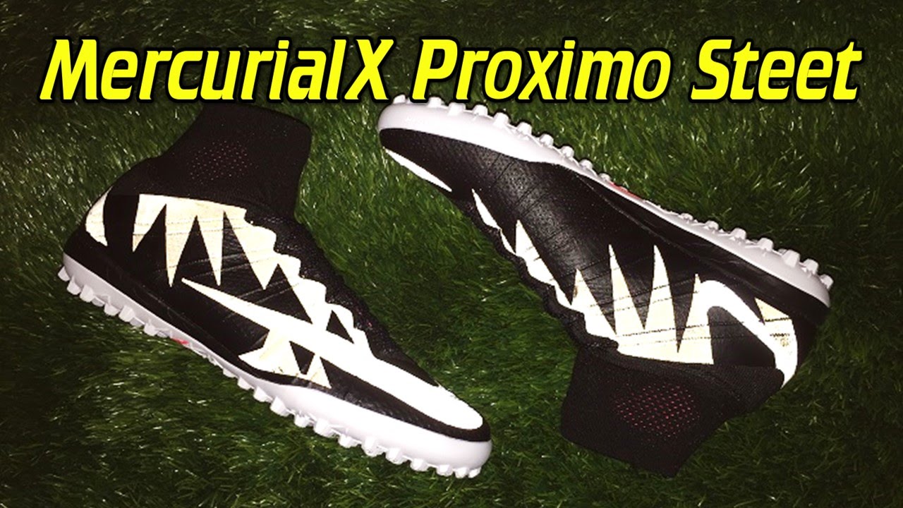 Nike MercurialX Proximo Street Turf Black Reflective - Review + On Feet