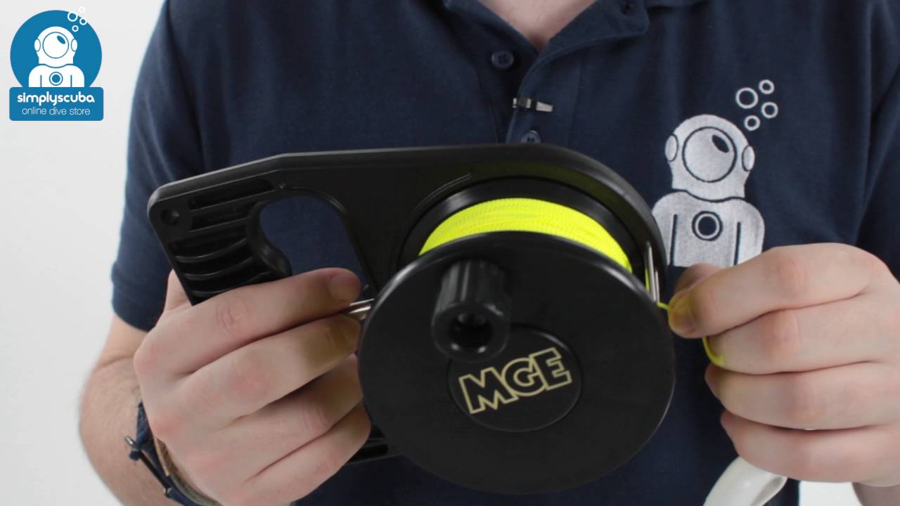 MGE Tec 100 Reel - www.simplyscuba.com