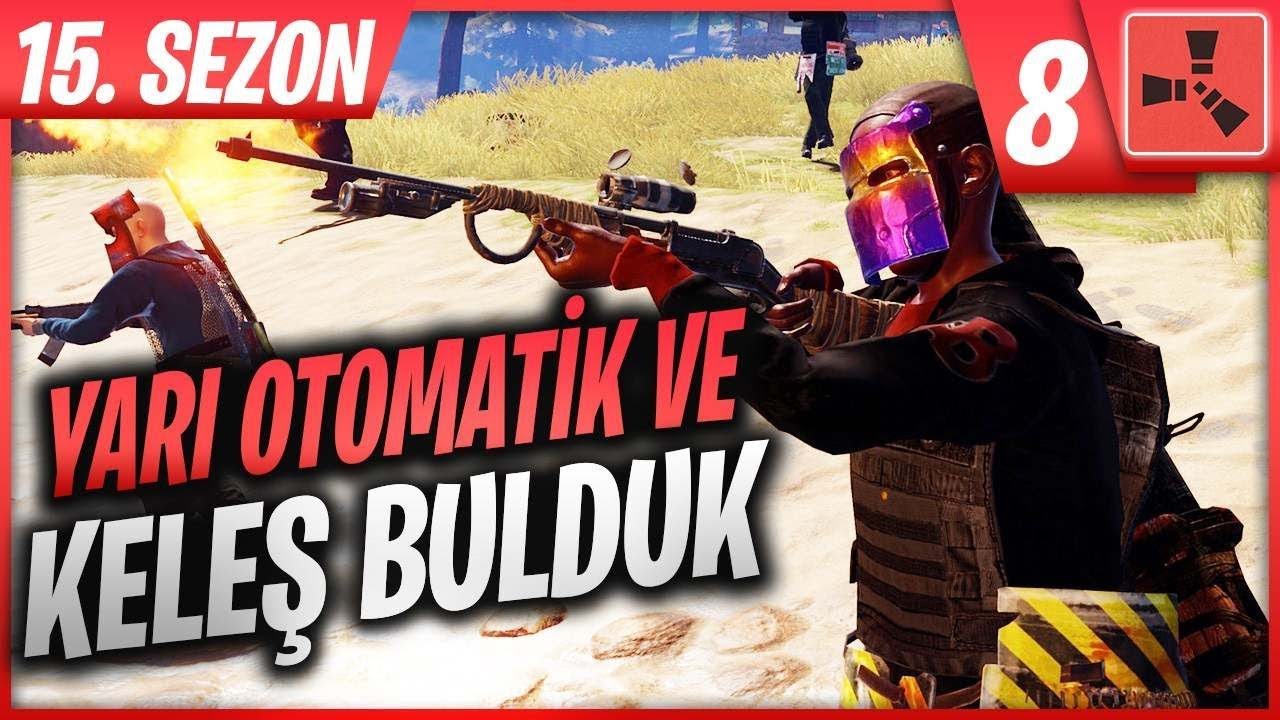 KELEŞ BULDUK ! NÜKLEER ALANDA PVP - RUST HAYATTA KALMA