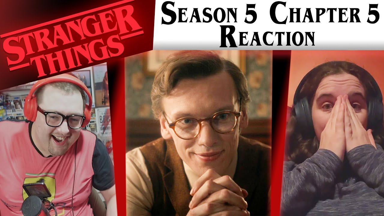 Stranger Things 5x05 Chapter Five: Shock Jock Reaction