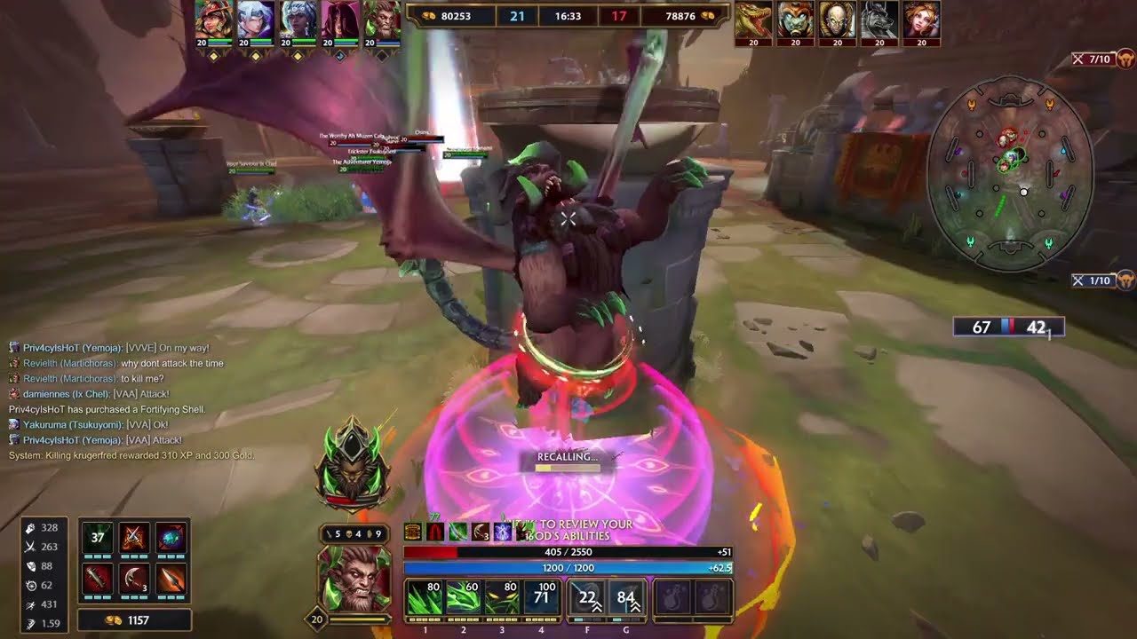 Smite Martichoras Arena GamePlay