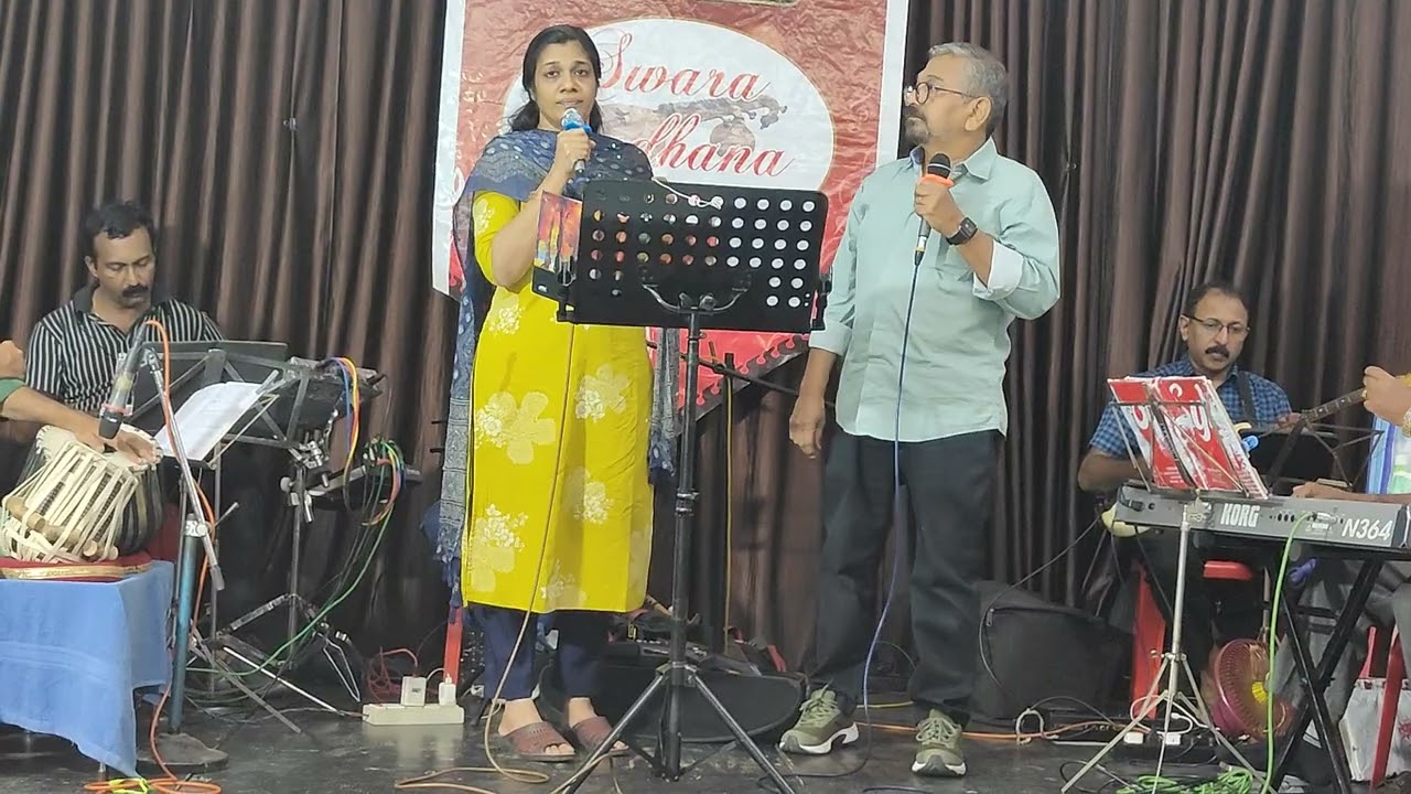 A Tamil song, my childhood favourite, @Swara Sadhana today. 
