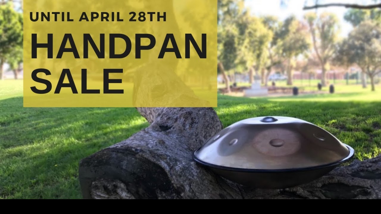 Dii Handpan Sale Until April 28, 2019