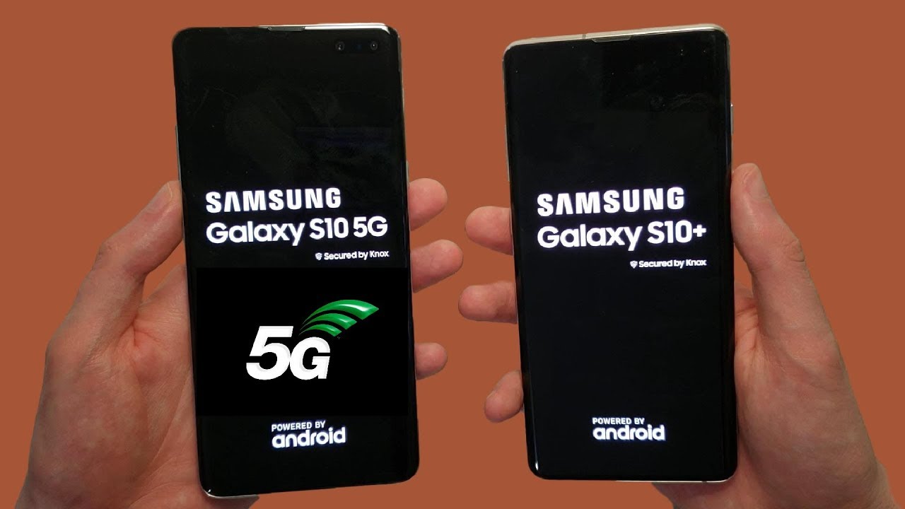 Тест скорости, времени работы аккумулятора и камер Galaxy S10 5G и Galaxy S10+!