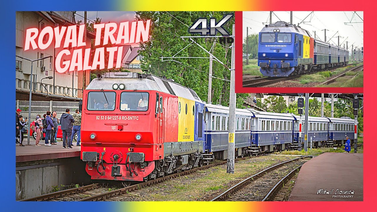 Trenul Regal la Galati / Royal Train in Galati + EXTRA
