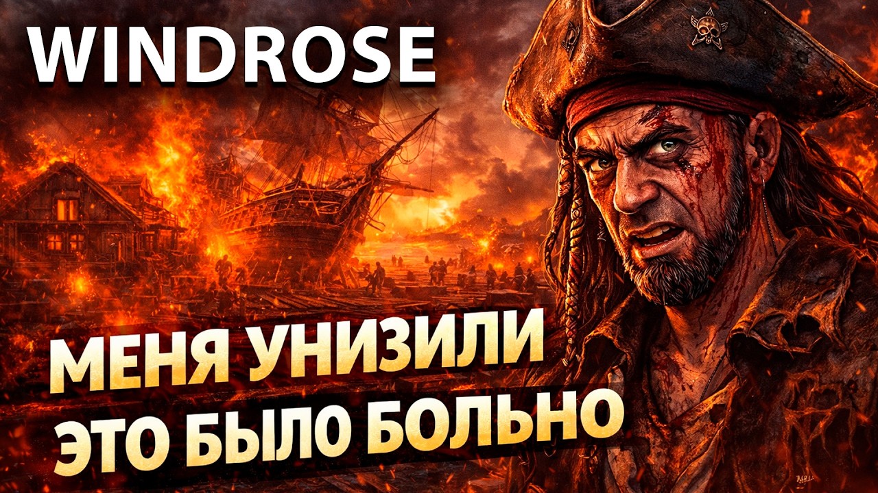 МЕНЯ РАЗНЕСЛИ В НОЛЬ… 😡 Windrose — так меня ещё не унижали