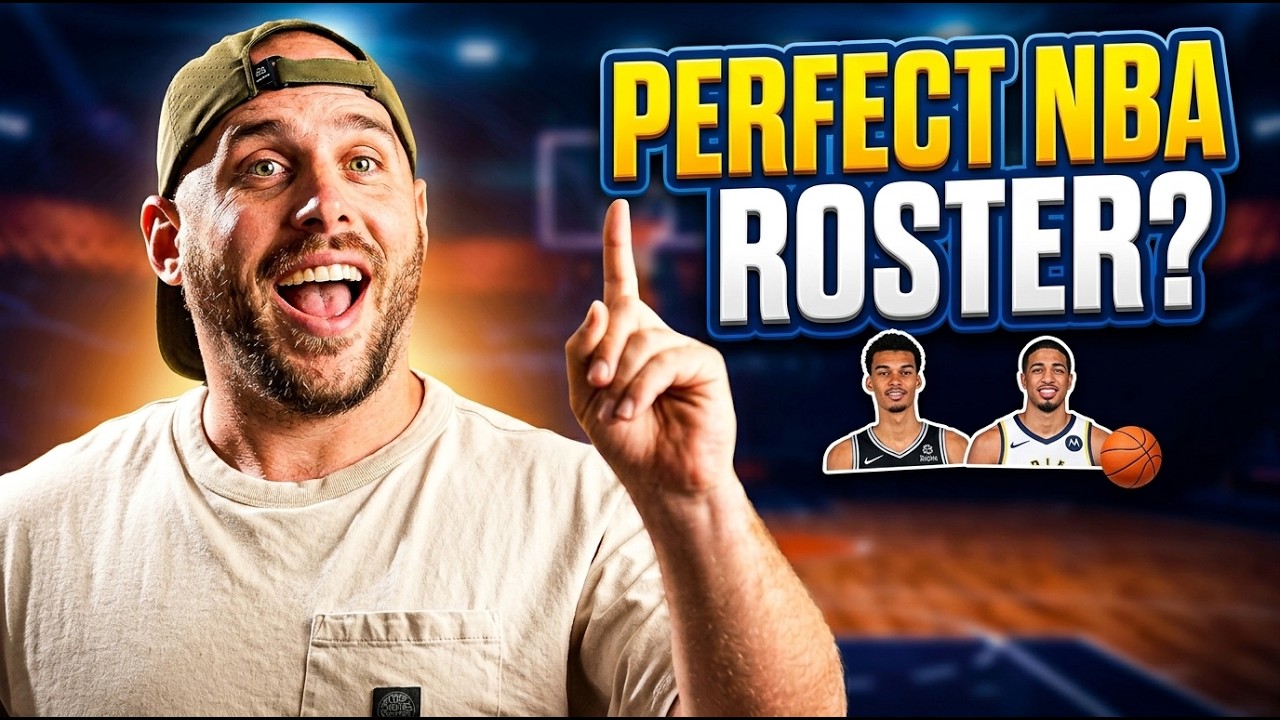 I Built the PERFECT NBA Roster Under the Salary Cap
