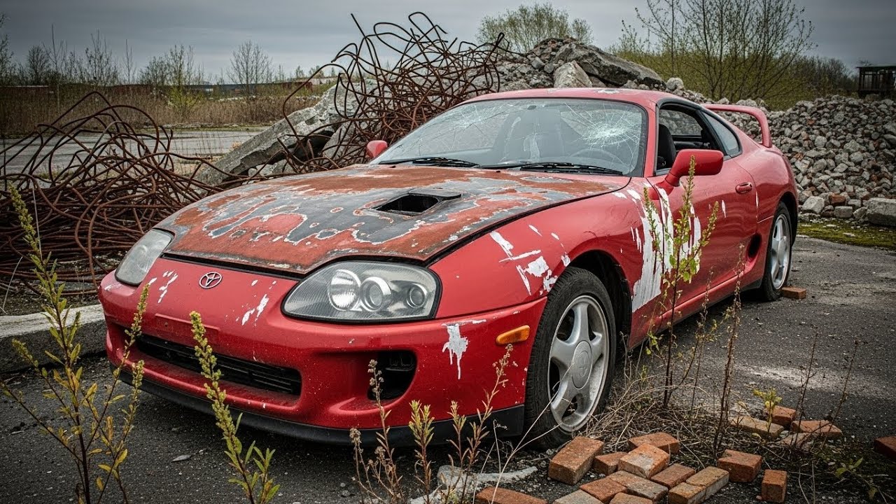 ASMR Car Restoration! Full Restoration of 1994 Toyota Supra MK4 Then Restore It ll Car Restoration