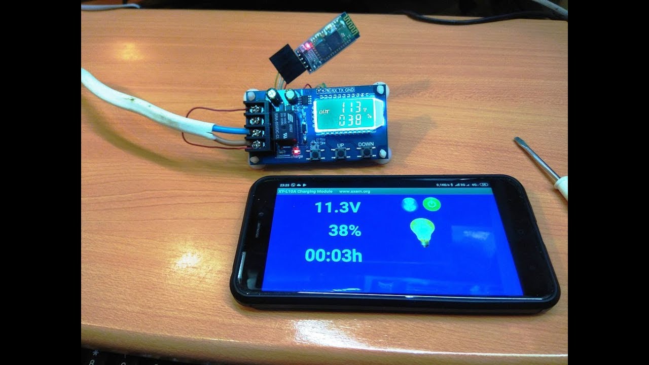 🔋 📲  Дистанционный контроль заряда аккумулятора, своими руками (+исходник .aia + .арк