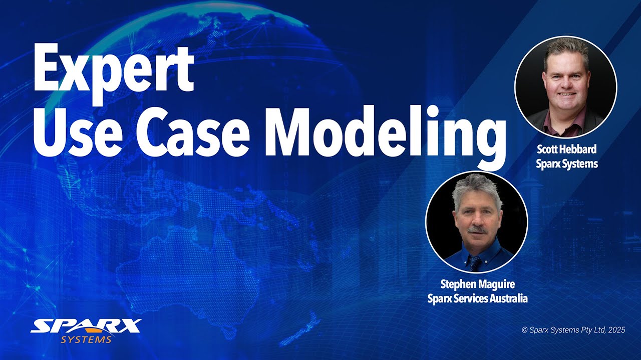 Expert Use Case Modeling in Enterprise Architect.