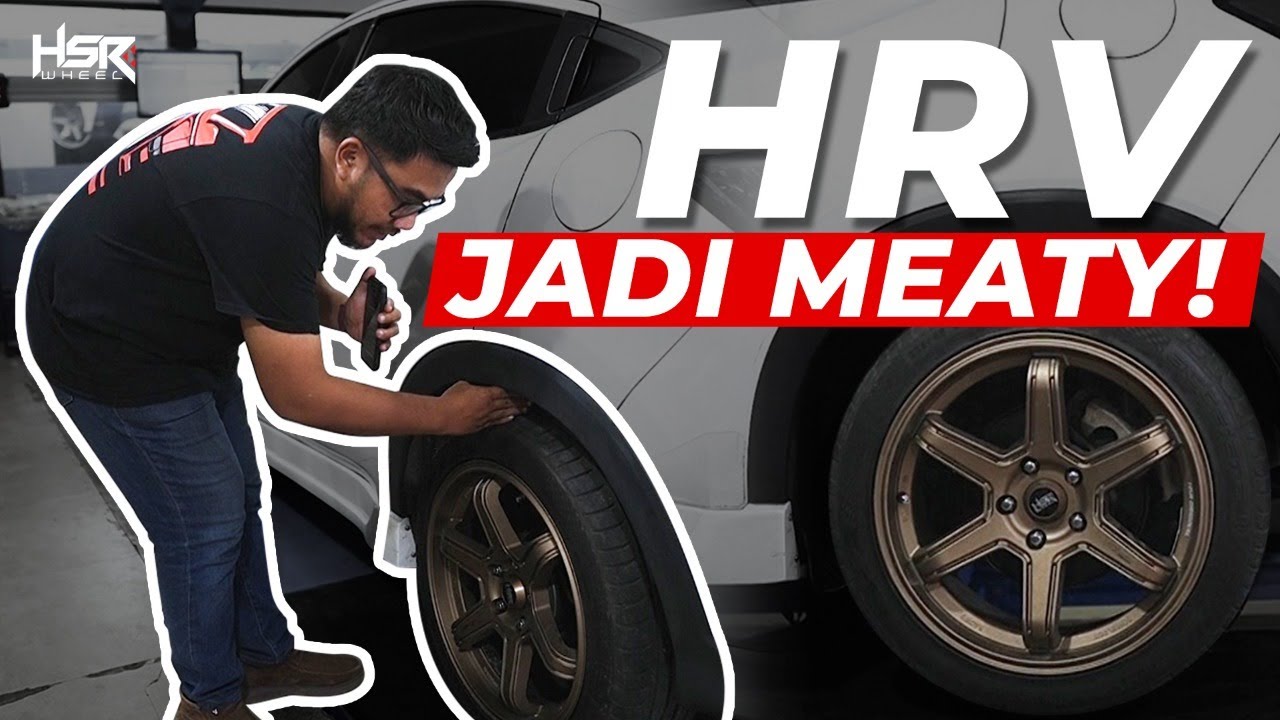 HRV Project Ganti Velg & Lowering Kit HSR, Auto Nyetel Abis!