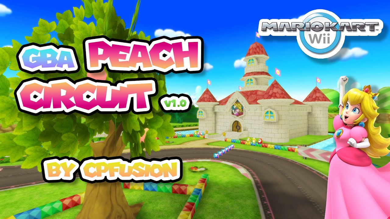 [MKWii CT] GBA Peach Circuit (cpFusion) v1.0