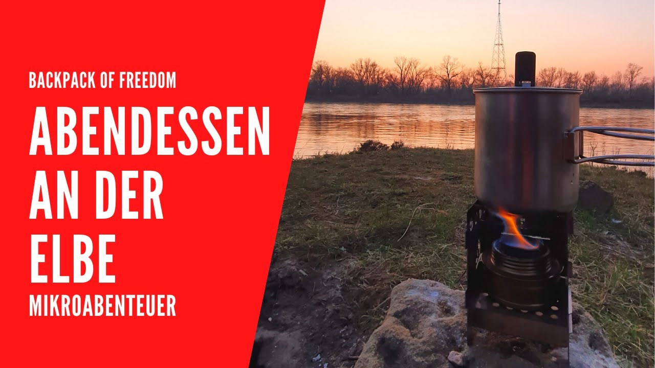 Mikroabenteuer: Abendessen kochen an der Elbe || Urlaub im Alltag