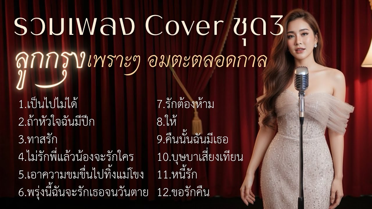 รวมเพลงลูกกรุงอมตะเพราะๆ ชุดที่ 3 |Cover by B.