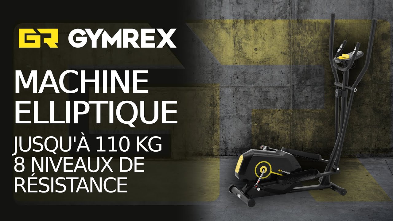 Machine elliptique Gymrex GR-MG80 | Présentation du produit
