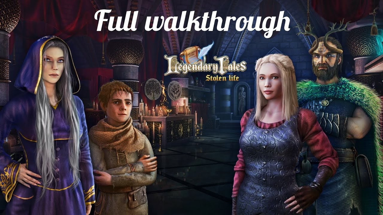 Legendary Tales 1: Stolen life - full game walkthrough - Let's play 🎮