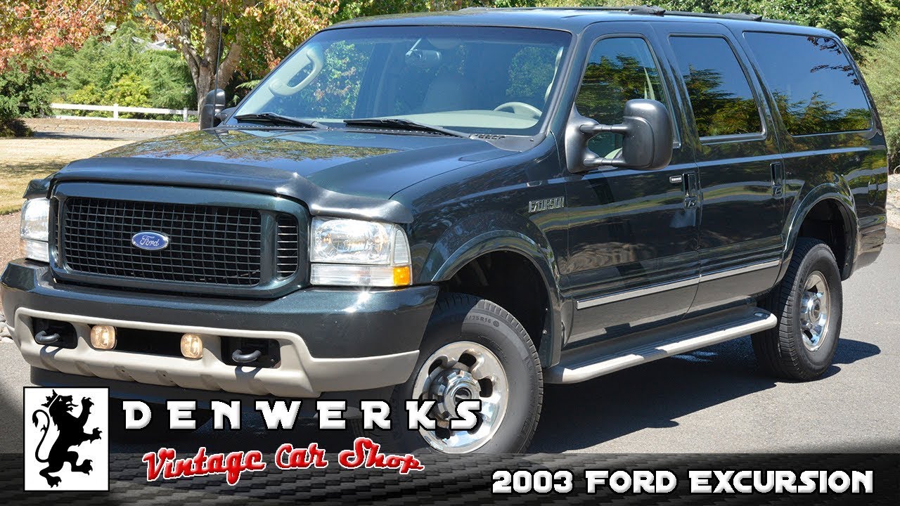 2003 Ford Excursion Limited 7.3L Powerstroke Deisel