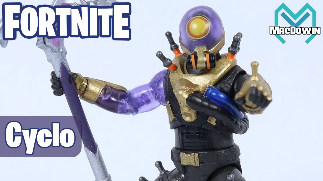 *NEW* CYCLO 2021 | 4 Inch Action Figure Review | Fortnite from Jazwares