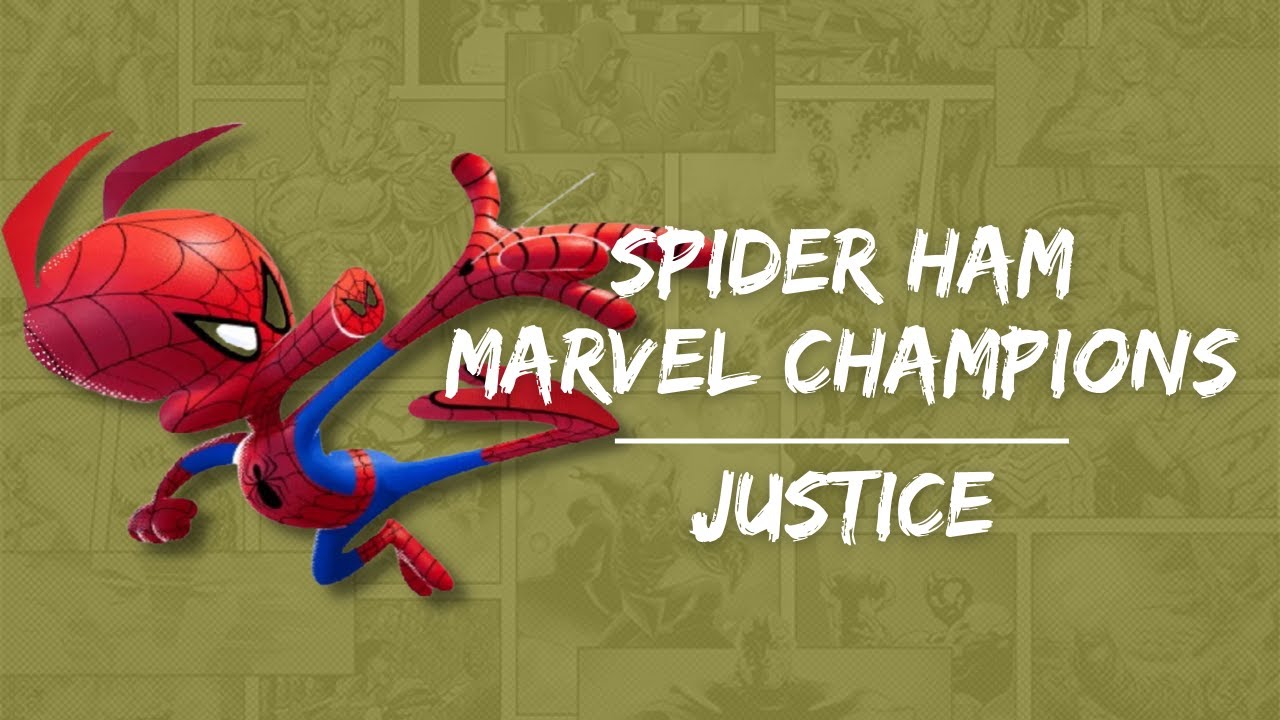 Marvel Champions Hero Spotlight - Spider Ham - Justice Aspect!