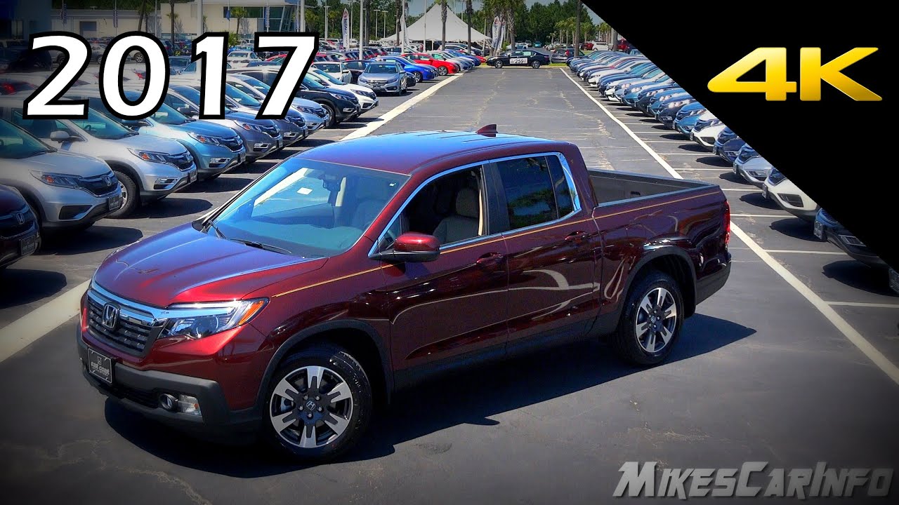👉 2017 Honda Ridgeline RTL-T - Ultimate in-Depth look in 4K