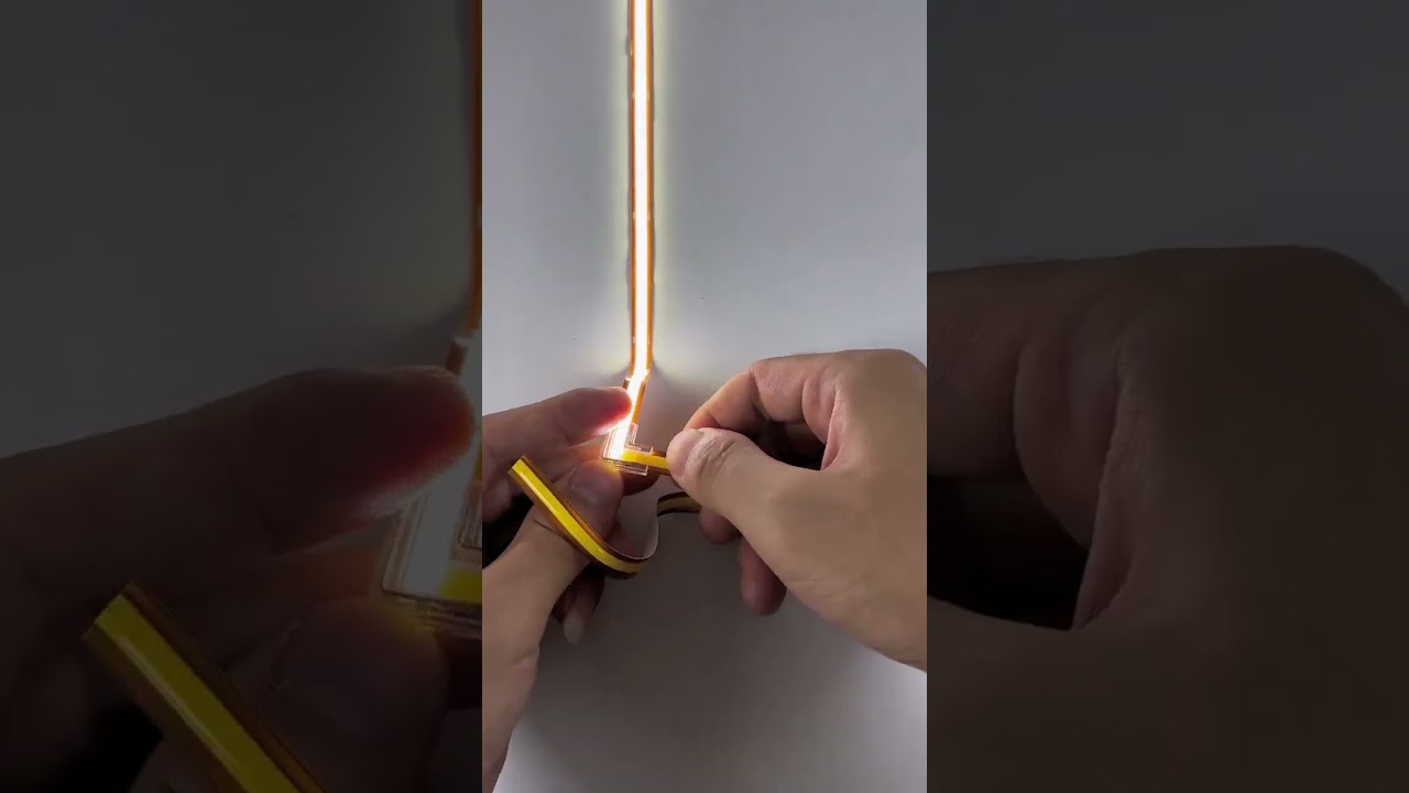 Светодиодные ленты COB, режьте и подключайте по своему усмотрению! #coblight #led #diy #diycrafts