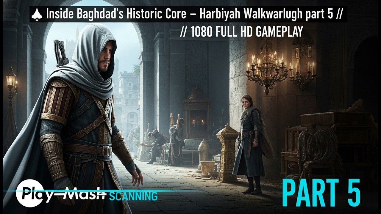 🕌 Inside Baghdad’s Historic Core – Harbiyah Walkthrough part 5  || 1080 FULL HD GAMEPLAY