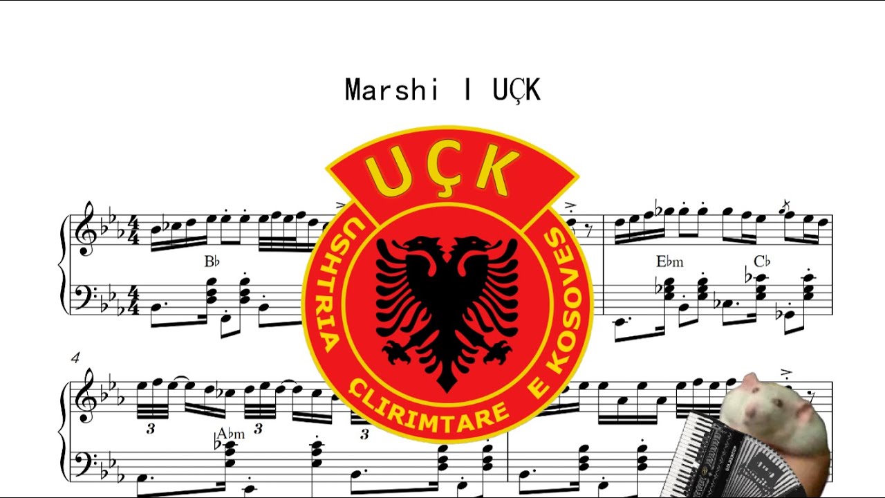 Marshi I UÇK [Accordion Sheet Music]